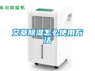 企业新闻艾草除湿怎么使用方法