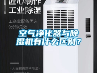 行业新闻空气净化器与除湿机有什么区别？
