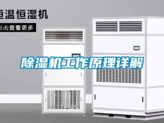 行业新闻除湿机工作原理详解