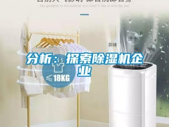 企业新闻分析：探索除湿机企业