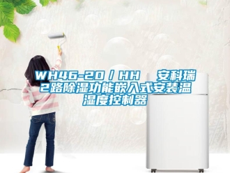 企业新闻WH46-20／HH  安科瑞2路除湿功能嵌入式安装温湿度控制器