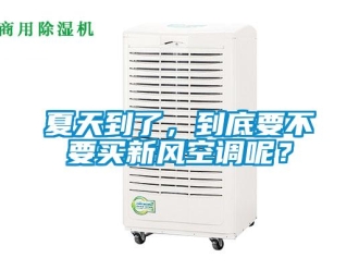 企业新闻夏天到了，到底要不要买新风空调呢？