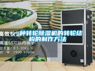 常见问题一种转轮除湿机的转轮结构的制作方法