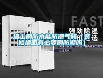 常见问题墙上刷防水能防潮气吗（装修墙面有必要刷防潮吗）