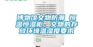 博物馆文物防潮 恒温恒湿柜，文物的存放环境温湿度要求