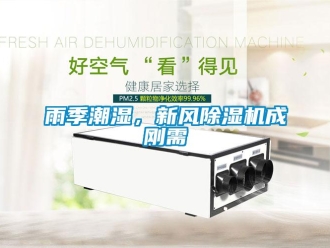 知识百科雨季潮湿，新风除湿机成刚需