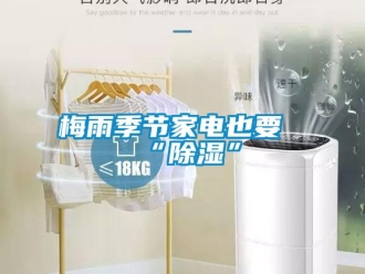 行业新闻梅雨季节家电也要“除湿”
