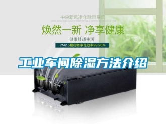 企业新闻工业车间除湿方法介绍