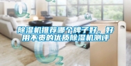 除湿机推荐哪个牌子好，好用不贵的优质除湿机测评
