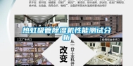 热虹吸管除湿机性能测试分析