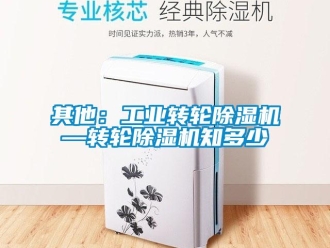 常见问题其他：工业转轮除湿机—转轮除湿机知多少