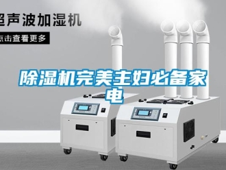企业新闻除湿机完美主妇必备家电