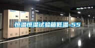 恒温恒湿试验箱低温-55℃