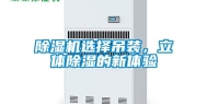 除湿机选择吊装，立体除湿的新体验