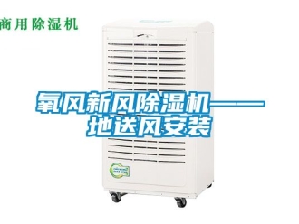 常见问题氧风新风除湿机——地送风安装
