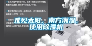 难见太阳，南方潮湿，使用除湿机