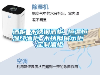 知识百科酒柜 不锈钢酒柜 恒温恒湿红酒柜 不锈钢展示柜 定制酒柜