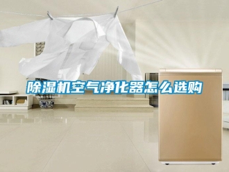 常见问题除湿机空气净化器怎么选购