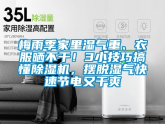 行业新闻梅雨季家里湿气重、衣服晒不干！3小技巧搞懂除湿机，摆脱湿气快速节电又干爽