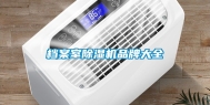 档案室除湿机品牌大全