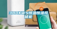 380KWS恒温恒湿存储柜