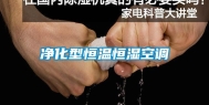 净化型恒温恒湿空调
