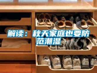 行业新闻解读：秋天家庭也要防范潮湿