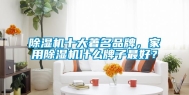 除湿机十大著名品牌，家用除湿机什么牌子最好？
