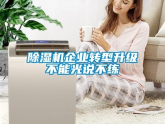 企业新闻除湿机企业转型升级不能光说不练