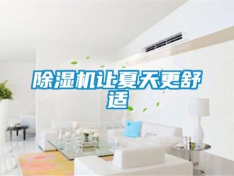 企业新闻除湿机让夏天更舒适