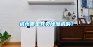 杭州哪里有卖除湿机的？