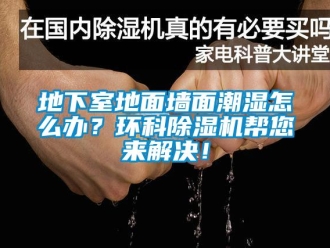 常见问题地下室地面墙面潮湿怎么办？环科除湿机帮您来解决！