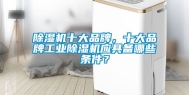 除湿机十大品牌，十大品牌工业除湿机应具备哪些条件？