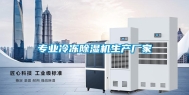 专业冷冻除湿机生产厂家