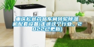 重庆松越药品车间转轮除湿机配套设备(走进这个行业，2022已更新)