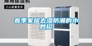 春季家居去湿防潮的小妙招