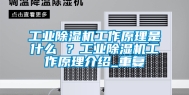 工业除湿机工作原理是什么 ？工业除湿机工作原理介绍_重复