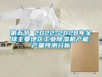 常见问题第五节 2022-2028年全球主要地区工业除湿机产能、产量预测分析