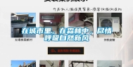 在城市里，在森林中，尽情呼吸自然新风