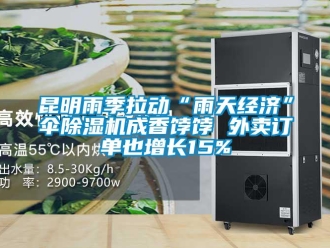 行业新闻昆明雨季拉动“雨天经济”伞除湿机成香饽饽 外卖订单也增长15%