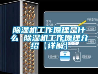 行业新闻除湿机工作原理是什么 除湿机工作原理介绍【详解】