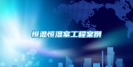 恒温恒湿室工程案例