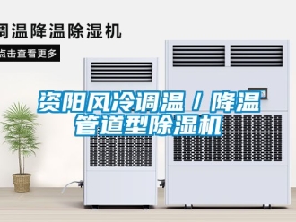 行业新闻资阳风冷调温／降温管道型除湿机