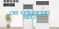 青岛 可程式恒温恒湿试验箱