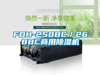 常见问题FDH-250BC／268BC商用除湿机