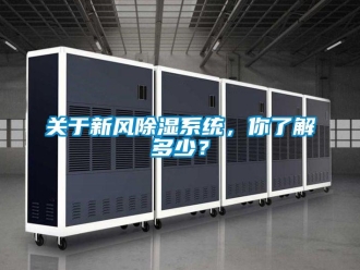 行业新闻关于新风除湿系统，你了解多少？