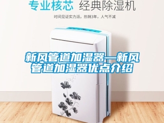 企业新闻新风管道加湿器—新风管道加湿器优点介绍