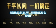 除湿机怎么用 除湿机怎么使用