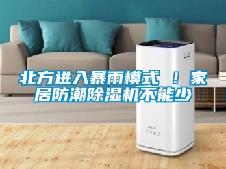 企业新闻北方进入暴雨模式 ！家居防潮除湿机不能少