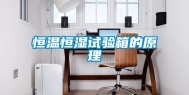恒温恒湿试验箱的原理